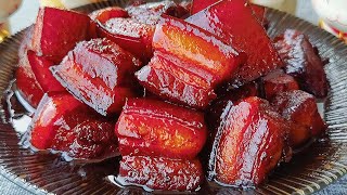 【小穎美食】做紅燒肉，切記別焯水和用水燉了，教你一招，肥而不膩，太香了