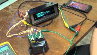 VFD Clock   VU meter build