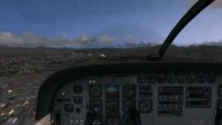 fsx landing at klsv