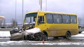 Ужасное ДТП в Черновцах! 15.01.2012