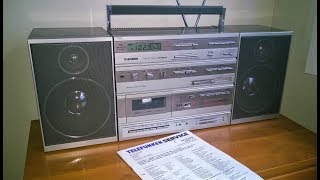 Telefunken HP800 Hifi Studio vintage boombox from 1984