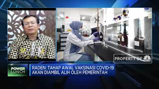 Raden Pardede: RI Amankan Kebutuhan Vaksin Hingga Akhir 2021
