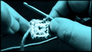 Как связать квадрат крючком.  Для начинающих вязать крючком.  How to crochet a square
