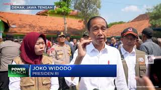 Kunjungi Korban Banjir Demak, Jokowi Berjanji Akan Perbaiki Tanggul Jebol