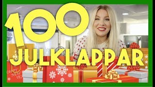 SLÅR IN 100 JULKLAPPAR TILL BARN