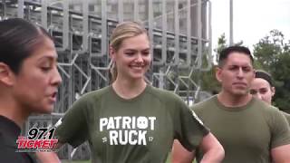 Kate Upton Works Out With Marines