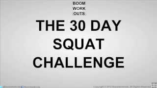 30 Day Squat Challenge - Day 1 - 50 Squats