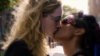 Sense8 1x01 Amanita and Nomi Hot Lesbian Make Out Scene