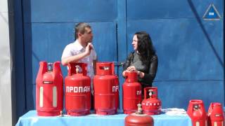 как заправить газовый баллон природным газом