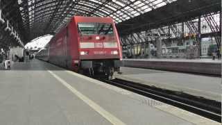 101 005, IC Abfahrt Köln Hbf, 1-4-2013