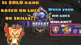 Why do SOLO players always lose? MOBILE LEGENDS
