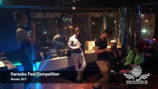 KARAOKE COMPETITION 2017, CYPRUS, LIMASSOL, MALINA/ караоке конкурс / Малина, Кипр, Лимассол