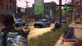 Watch Dogs HD Gameplay with Police