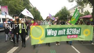 Germany: Hundreds join pro-choice protest as anti-abortion 'March for Life' hits Berlin