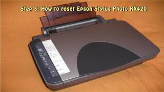 Reset Epson Stylus Photo RX420 Waste Ink Pad Counter
