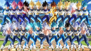 Dragon Ball Xenoverse 2: Mod Vegeta (23 Transformations)