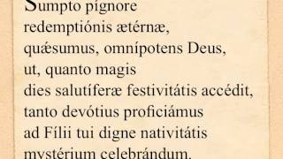 Dominica IV Adventus - Oratio post communionem