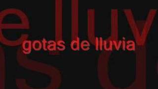 gotas de lluvia