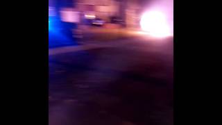 Smart car on fire brunswick park road
