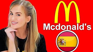 Drunk(?) Irish Girl Tries Spanish McDonalds