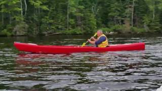 Sawfish 12 and 16 side by side, foam kayak