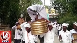 Nagoba Temple Renovation Works Begins In Adilabad District | V6 News