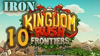 Kingdom Rush Fronteirs Прохождение Maqwa Urqu iron veteran №10