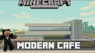 Minecraft Xbox360: Modern Cafe Lets Build Part 1