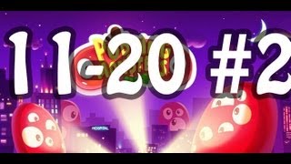 Прохождение 3 звезды Pudding Monsters #2 — 11-20 уровни