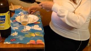 Ms.Feedee (Alyona) Eating real Russian food, August 10, 2014