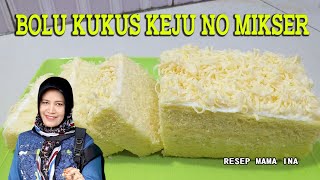 bolu kukus keju 1 telur no mikser anti bantat anti gagal