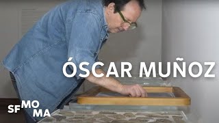 Óscar Muñoz explores memory through ephemeral materials