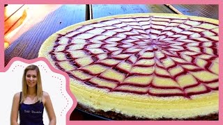 Málnás sajttorta készítése, díszítése recepttel (decoration of raspberry cheesecake)