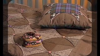 Шьем одеяло и подушку в стиле кантри. Мастер класс. Татьяна Лазарева