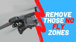 DJI no fly zones unlocked NFZ get rid of no fly zones, Fly anywhere Remove NFZ