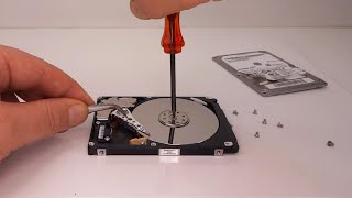 Spinning up damaged hard drives (dust included)