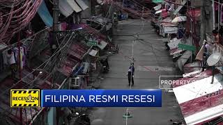 Filipina Resmi ke Jurang Resesi