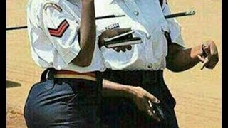 BBC News Twitter storm Kenya Policewoman tigh skirt is sexy?