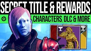 Destiny 2 | TRIBUTE VENDOR & SECRET TITLE! Event Boons, Exotics, Moon Rituals & Uldren's Exit!