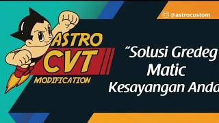 ANTI GREDEG VARIO / PCX / AEROX / LEXI / NMAX Di Indonesia Astro CVT Racing