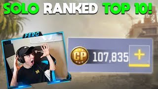 SOLO RANKED TOP 10 LEADERBOARD GRIND! ?TRYING TO GET A SOLO RANKED NUKE + NEW STUFF!