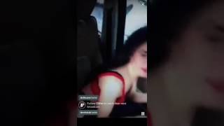 Arabada boşaltan kız periscope