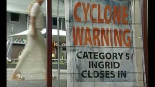 Cyclone Ingrid hits Australia 3 times as a CAT 5 Part 1 of 2