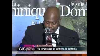 GIS Dominica, National Focus for January 10, 2014