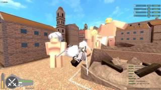 Attack on Titan: Downfall| Let's play #1| ROBLOX