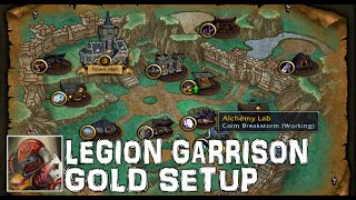 WoW Garrison Gold Setup For Legion