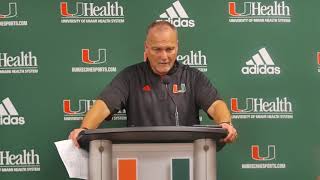 Mark Richt | Post Game Presser vs Notre Dame | 11.11.17