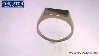 Печатка мужская K2014 102R 4 51