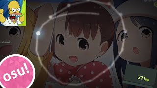 Intel gets mad at loli girl in osu background
