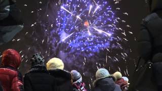 Салют в Кургане. Новый 2015 год.
